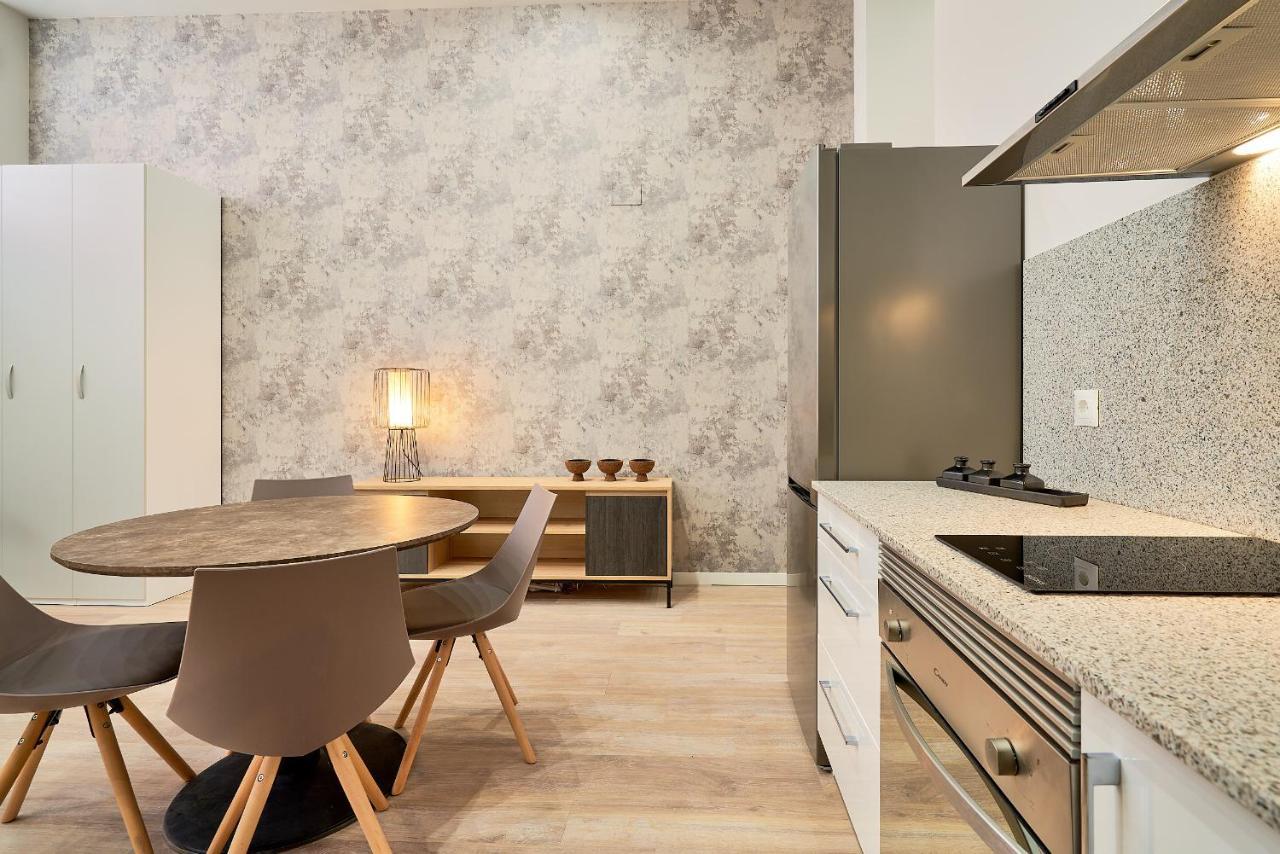 Del Parque Flats Estudio Capuchinos Málaga Eksteriør billede